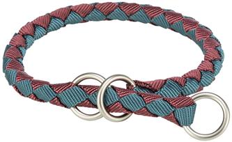 Cavo Zug Stopp Halsband M -39-45cm/12mm sangria/petrol