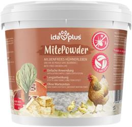 IdaPlus MitePowder gegen Milben, Läuse, Flöhe, Zecken - 250g