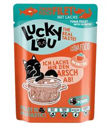 Lucky Lou - Thunfischfilet mit Lachs in Brühe - 70g