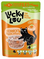 Lucky Lou - Thunfischfilet mit Karotte in Sud - 70g