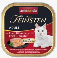 Vom Feinsten - Rind, Hühnchenbrut + Kräuter - Adult - 100g